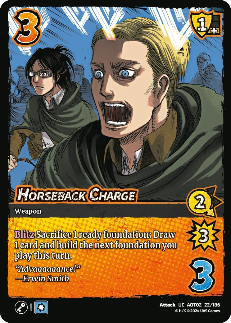 Image for Horseback Charge (Attack On Titan: Origins of Power) (22/186) - UniVersus