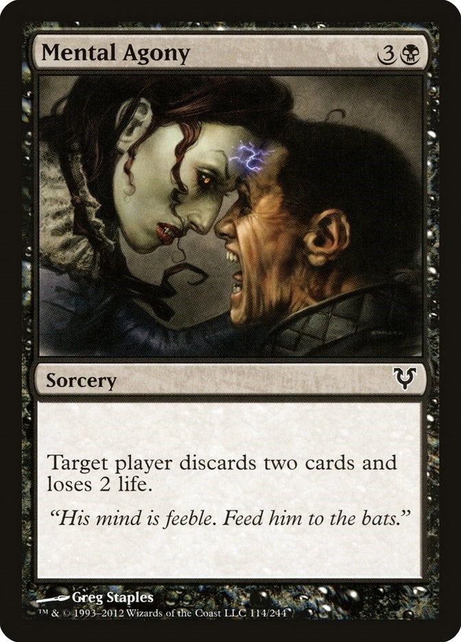 Image for Mental Agony (Avacyn Restored) (114) - Magic: The Gathering