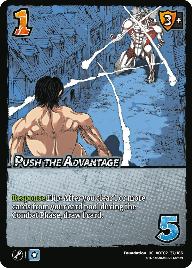 Image for Push the Advantage (Attack On Titan: Origins of Power) (37/186) - UniVersus