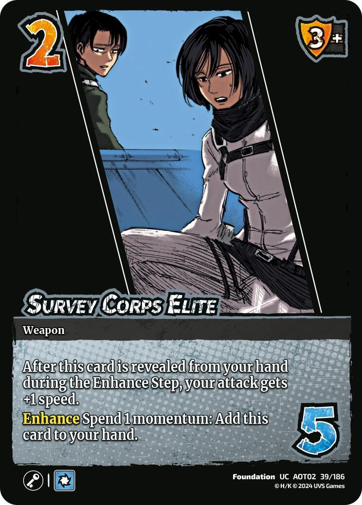 Image for Survey Corps Elite (Attack On Titan: Origins of Power) (39/186) - UniVersus