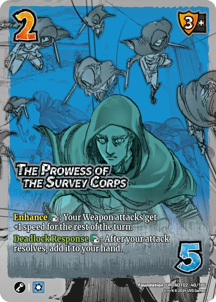 Image for The Prowess of the Survey Corps (Attack On Titan: Origins of Power) (40/186) - UniVersus