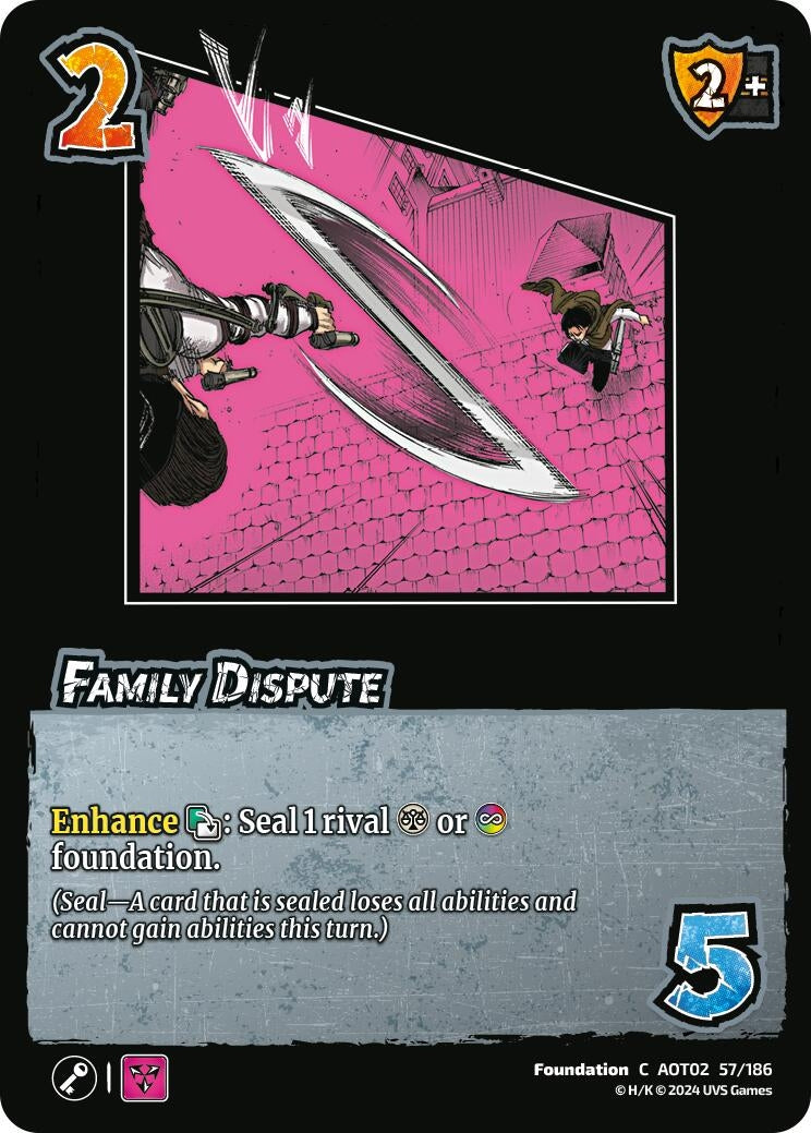 Image for Family Dispute (Attack On Titan: Origins of Power) (57/186) - UniVersus