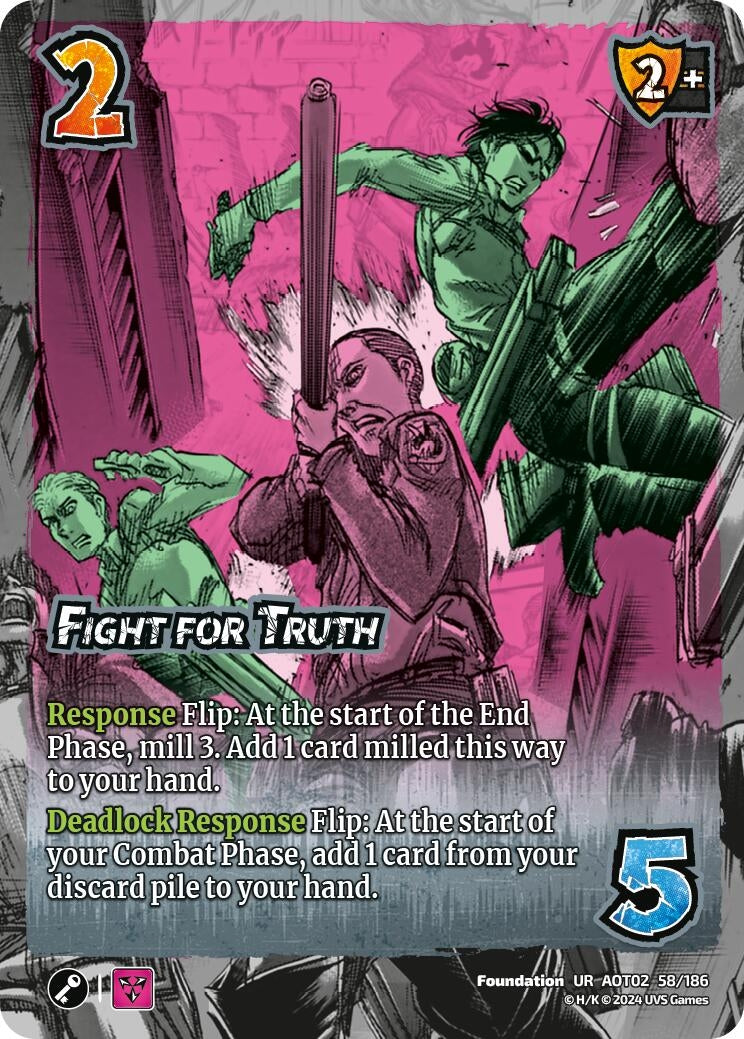 Image for Fight for Truth (Attack On Titan: Origins of Power) (58/186) - UniVersus