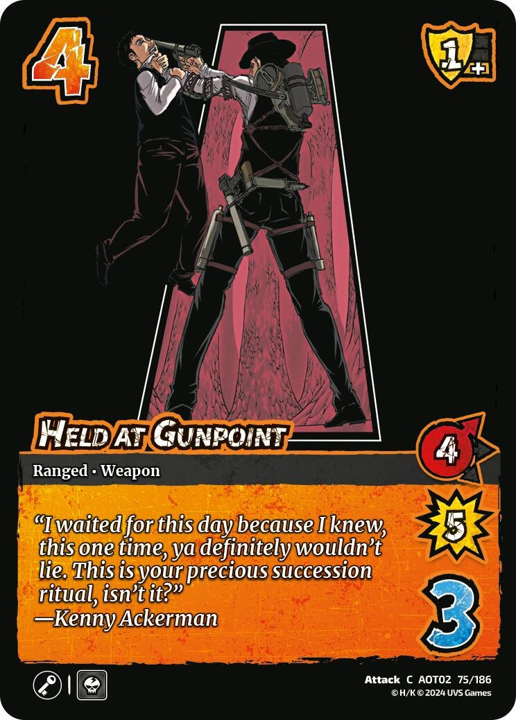 Image for Held at Gunpoint (Attack On Titan: Origins of Power) (75/186) - UniVersus