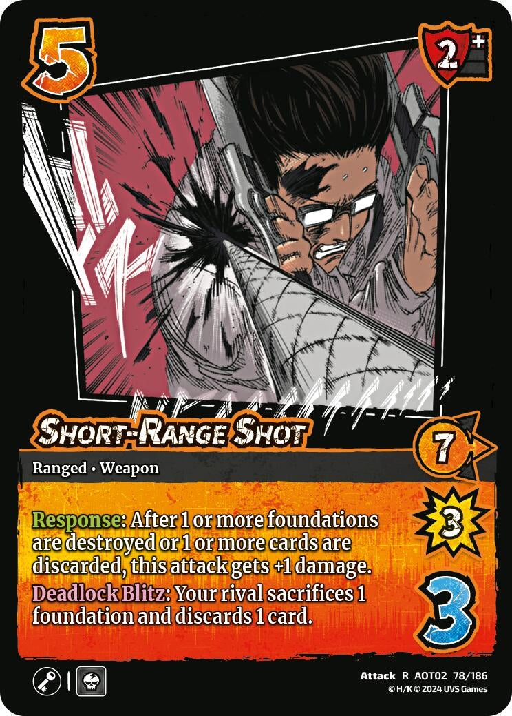 Image for Short-Range Shot (Attack On Titan: Origins of Power) (78/186) - UniVersus