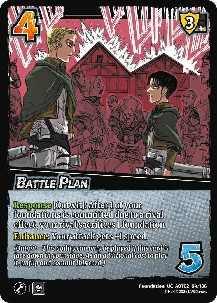Image for Battle Plan (Attack On Titan: Origins of Power) (84/186) - UniVersus