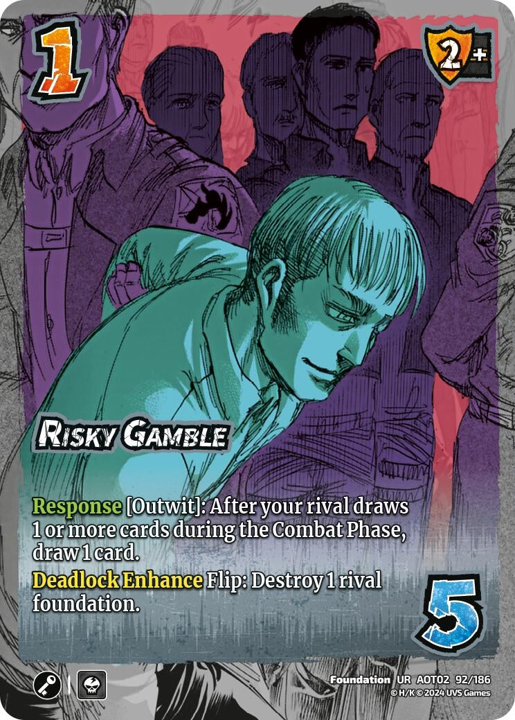 Image for Risky Gamble (Attack On Titan: Origins of Power) (92/186) - UniVersus