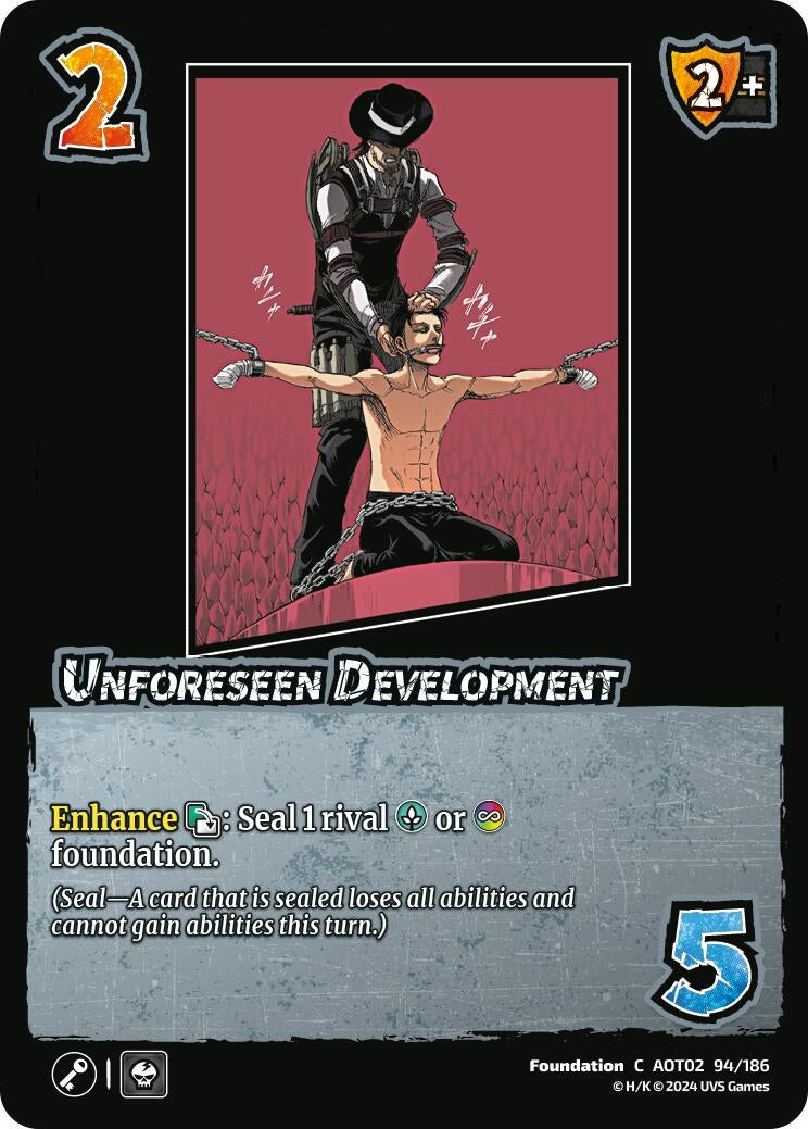 Image for Unforeseen Development (Attack On Titan: Origins of Power) (94/186) - UniVersus