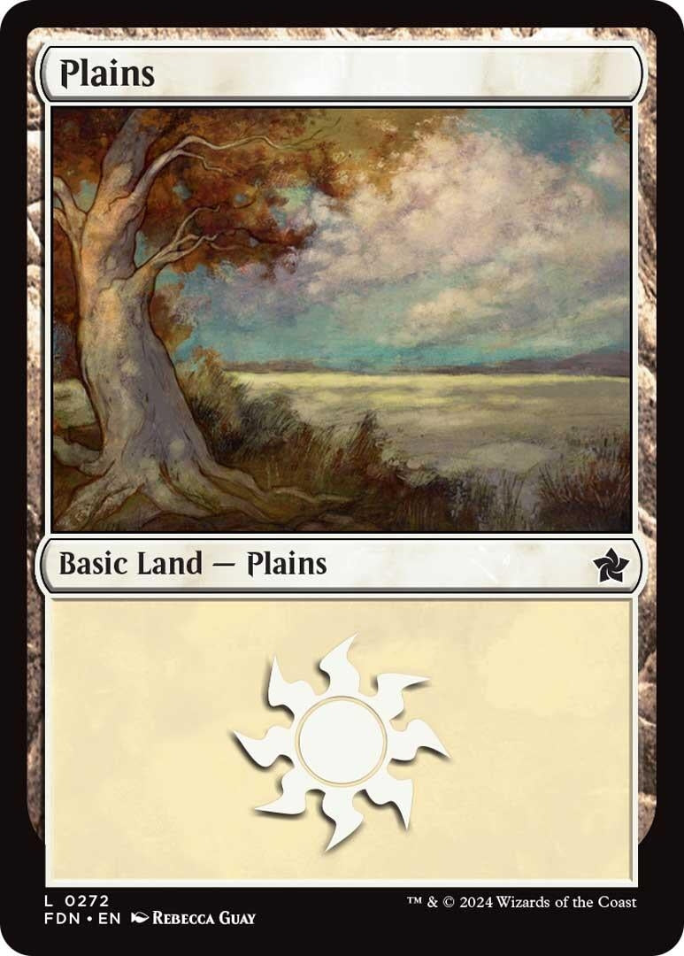 Image for Plains (0272) (Foundations) (272) - Magic: The Gathering
