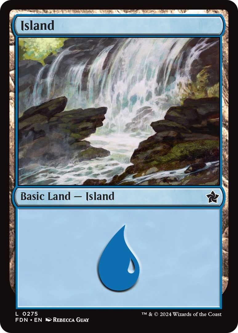 Image for Island (0275) (Foundations) (275) - Magic: The Gathering