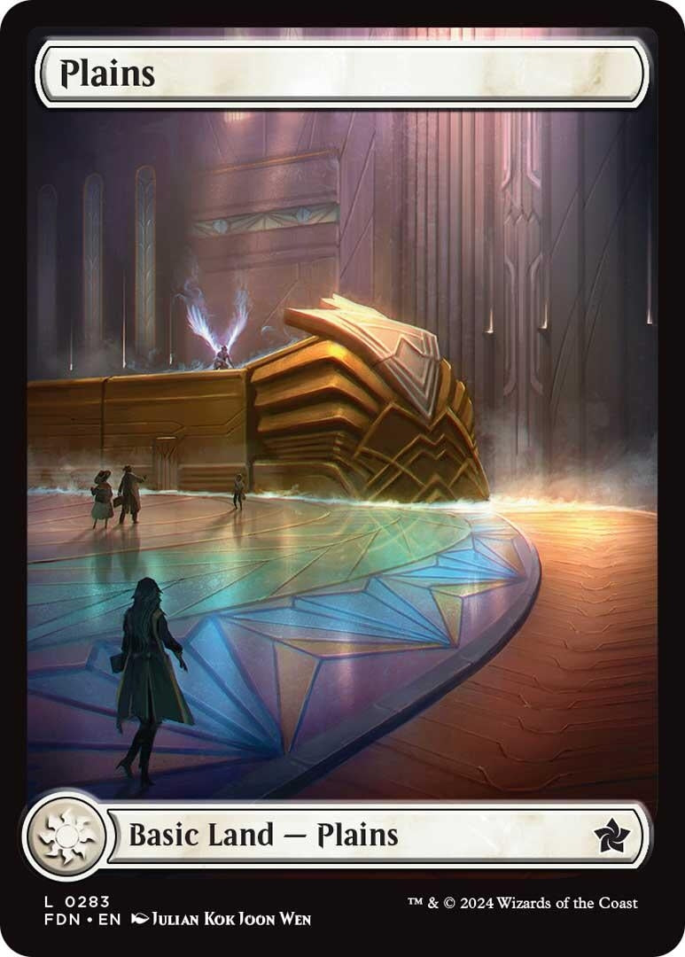 Image for Plains (0283) (Foundations) (283) - Magic: The Gathering