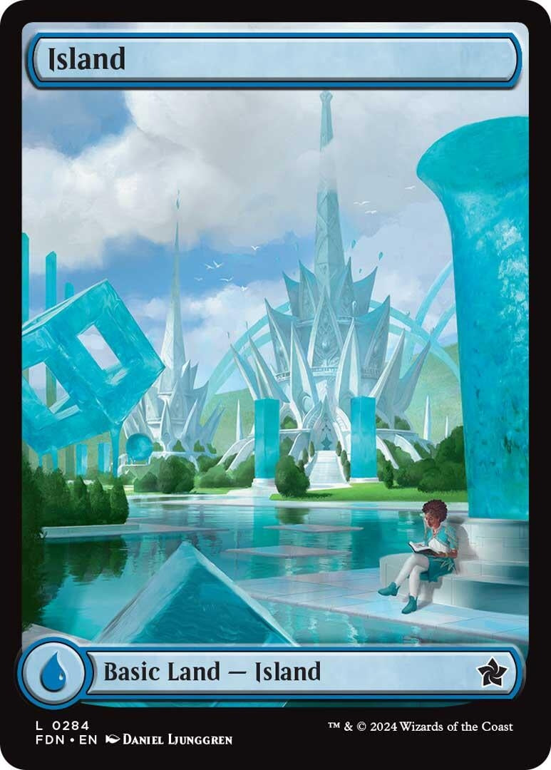 Image for Island (0284) (Foundations) (284) - Magic: The Gathering