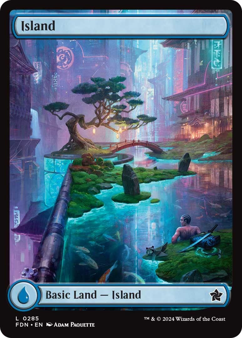 Image for Island (0285) (Foundations) (285) - Magic: The Gathering