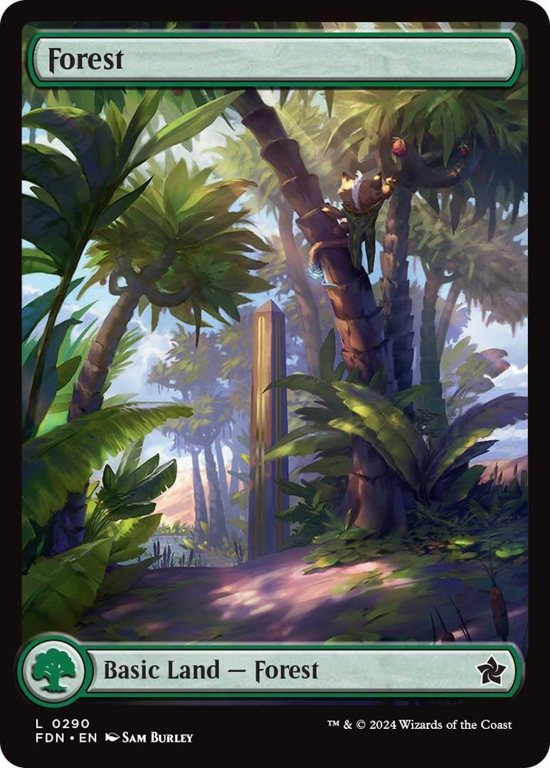 Image for Forest (0290) (Foundations) (290) - Magic: The Gathering