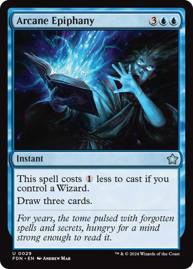 Image for Arcane Epiphany (Foundations) (29) - Magic: The Gathering