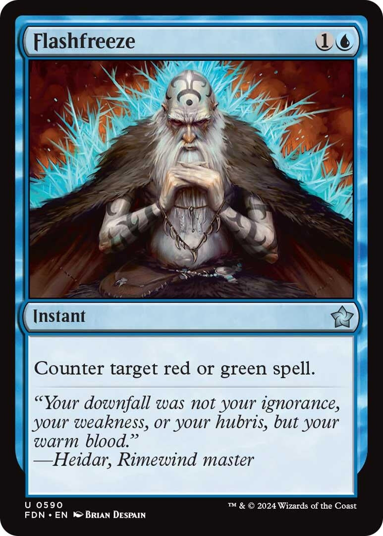 Image for Flashfreeze (Foundations) (590) - Magic: The Gathering