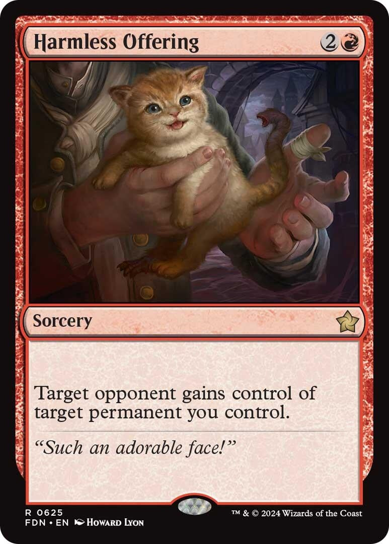 Image for Harmless Offering (Foundations) (625) - Magic: The Gathering