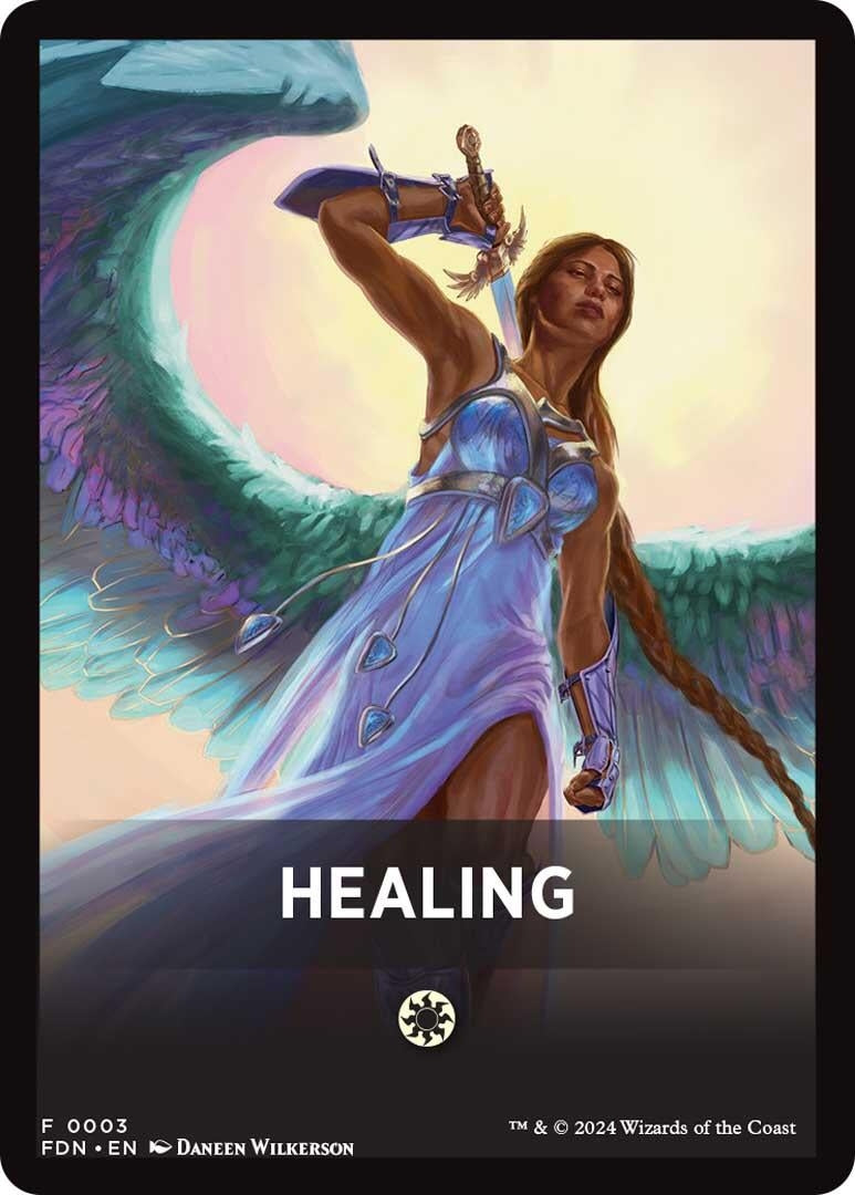 Image for Healing Theme Card (Foundations) (3) - Magic: The Gathering