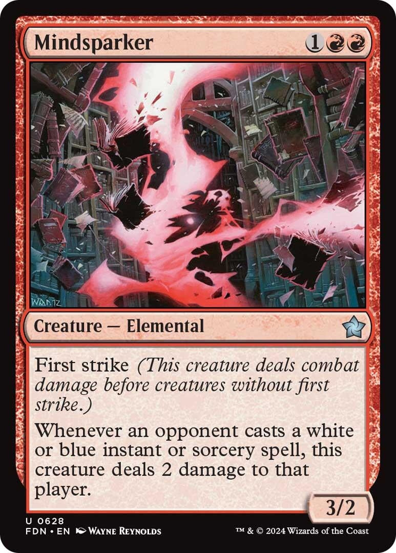 Image for Mindsparker (Foundations) (628) - Magic: The Gathering