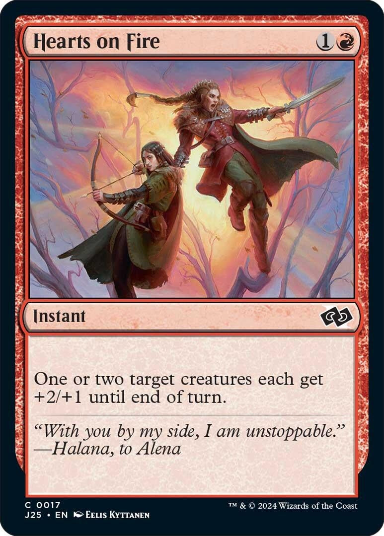 Image for Hearts on Fire (Foundations Jumpstart) (17) - Magic: The Gathering