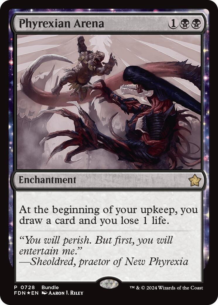 Image for Phyrexian Arena (FDN Bundle) - Magic: The Gathering