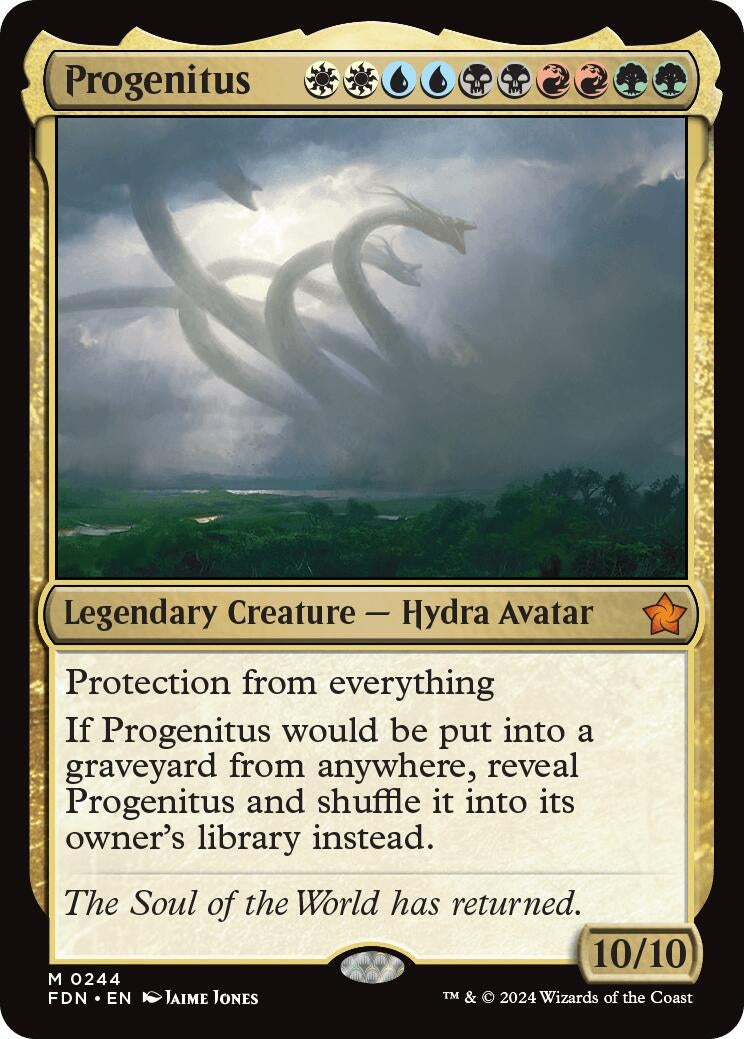 Image for Progenitus (Foundations) (244) - Magic: The Gathering