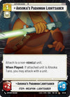 Image for Ahsoka's Padawan Lightsaber (Hyperspace) (Twilight of the Republic: Weekly Play Promos) (03/20) - Star Wars: Unlimited