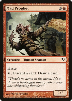 Image for Mad Prophet (Avacyn Restored) (146) - Magic: The Gathering