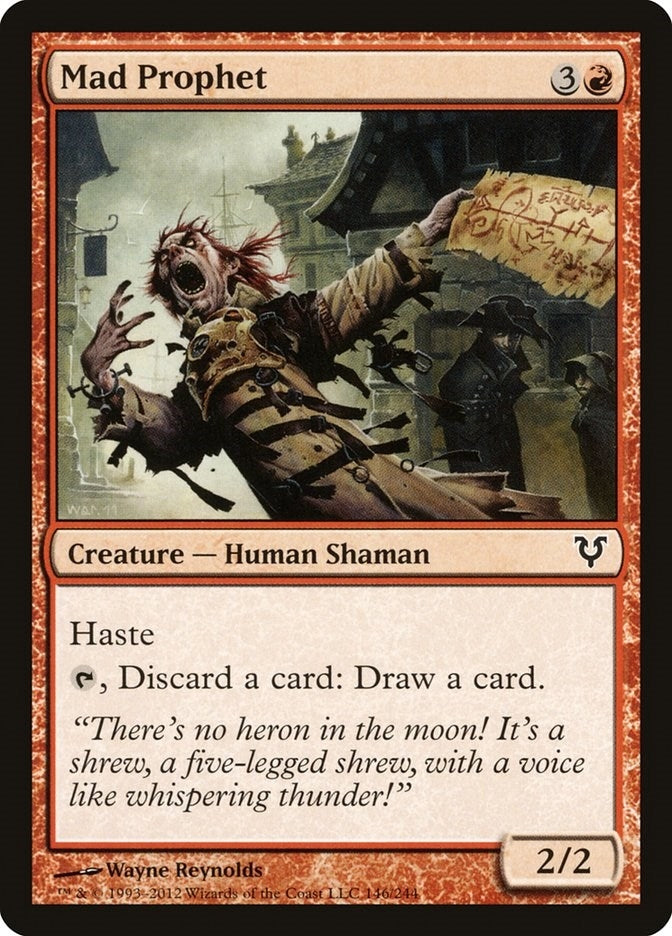 Image for Mad Prophet (Avacyn Restored) (146) - Magic: The Gathering