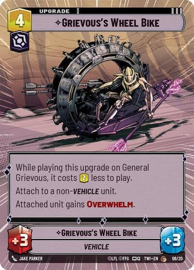 Image for Grievous's Wheel Bike (Hyperspace) (Twilight of the Republic: Weekly Play Promos) (06/20) - Star Wars: Unlimited