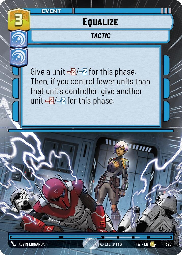 Image for Equalize (Hyperspace) (Twilight of the Republic) (328) - Star Wars: Unlimited