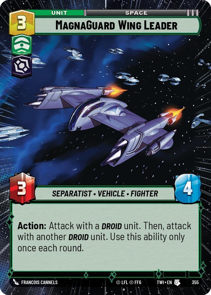 Image for MagnaGuard Wing Leader (Hyperspace) (Twilight of the Republic) (355) - Star Wars: Unlimited