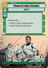 Image for Manufactured Soldiers (Hyperspace) (Twilight of the Republic) (373) - Star Wars: Unlimited