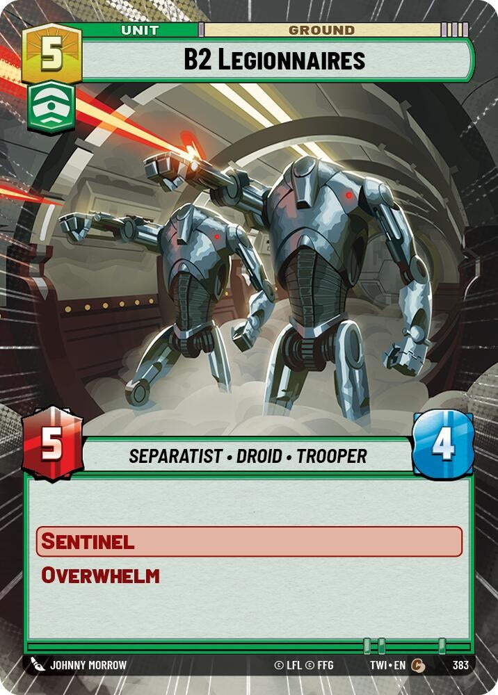 Image for B2 Legionnaires (Hyperspace) (Twilight of the Republic) (383) - Star Wars: Unlimited