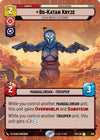 Image for Bo-Katan Kryze - Death Watch Lieutenant (Hyperspace) (Twilight of the Republic) (398) - Star Wars: Unlimited