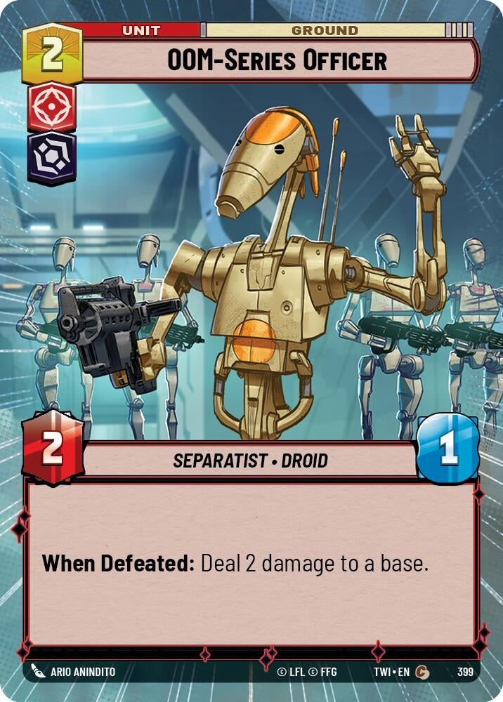 Image for OOM-Series Officer (Hyperspace) (Twilight of the Republic) (399) - Star Wars: Unlimited