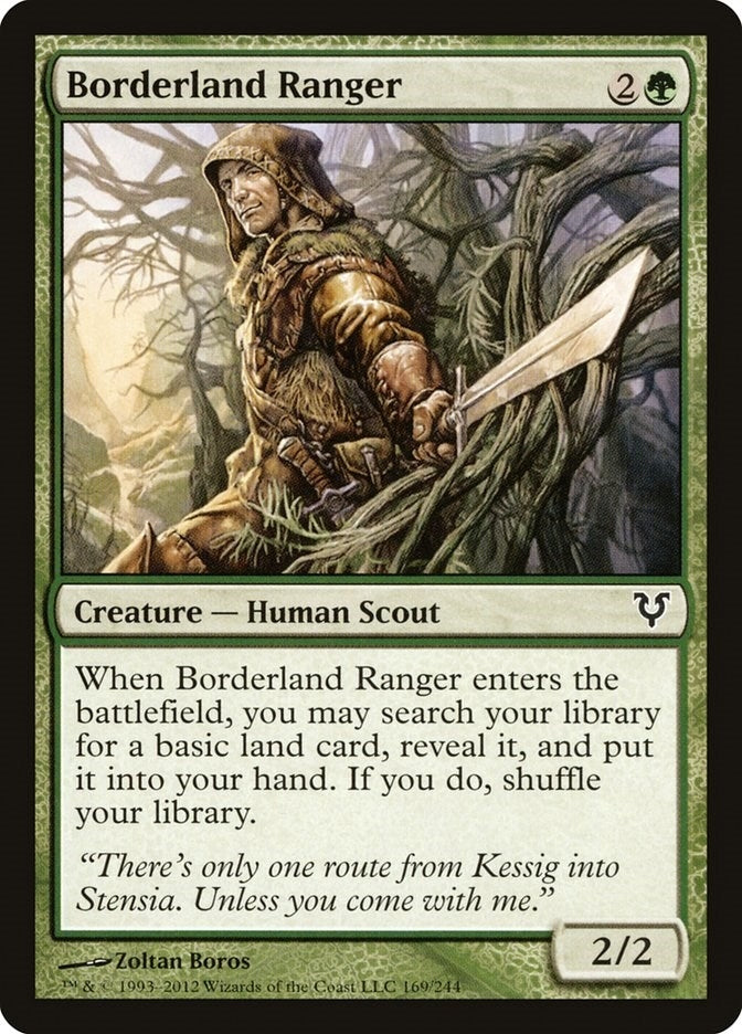 Image for Borderland Ranger (Avacyn Restored) (169) - Magic: The Gathering