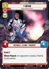 Image for Jesse - Hard-Fighting Patriot (Hyperspace) (Twilight of the Republic) (413) - Star Wars: Unlimited