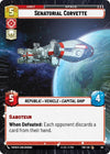 Image for Senatorial Corvette (Hyperspace) (Twilight of the Republic) (415) - Star Wars: Unlimited