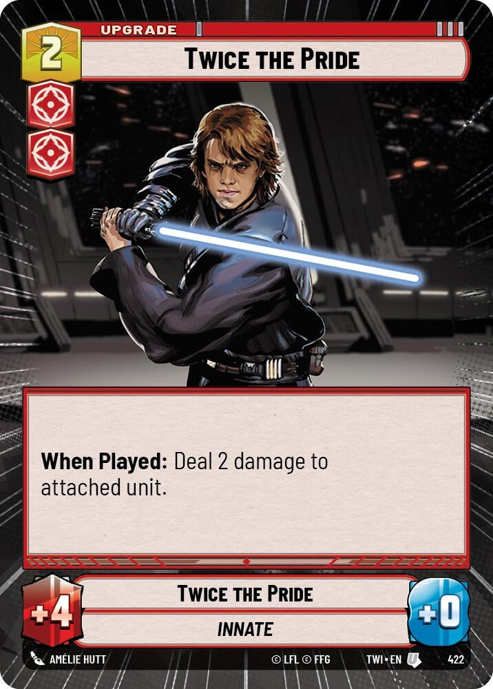Image for Twice the Pride (Hyperspace) (Twilight of the Republic) (422) - Star Wars: Unlimited