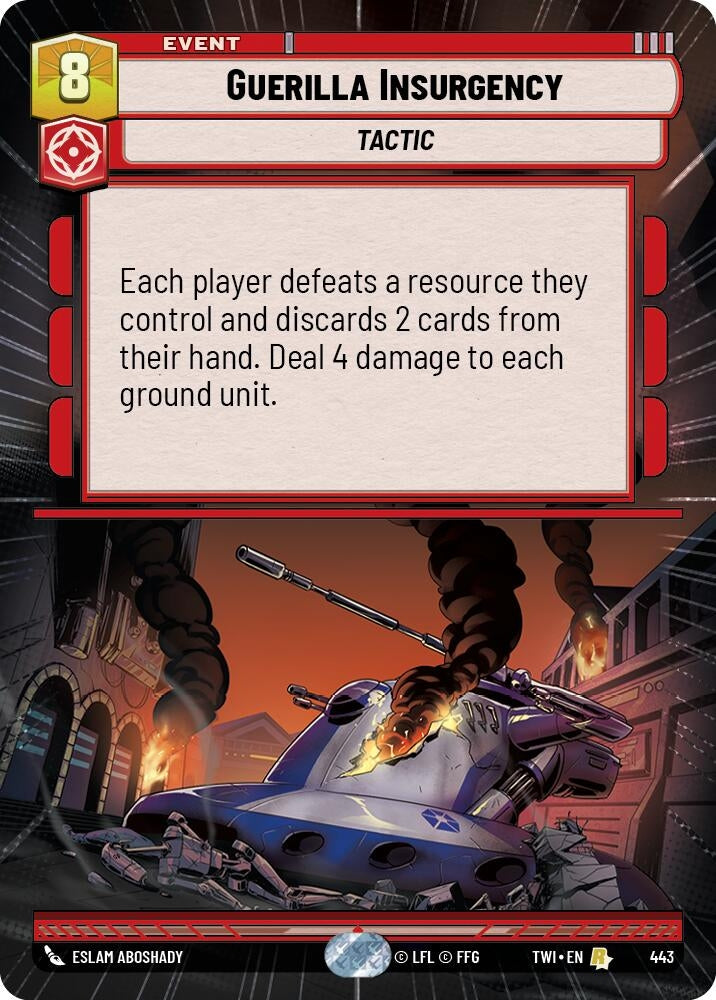 Image for Guerilla Insurgency (Hyperspace) (Twilight of the Republic) (443) - Star Wars: Unlimited