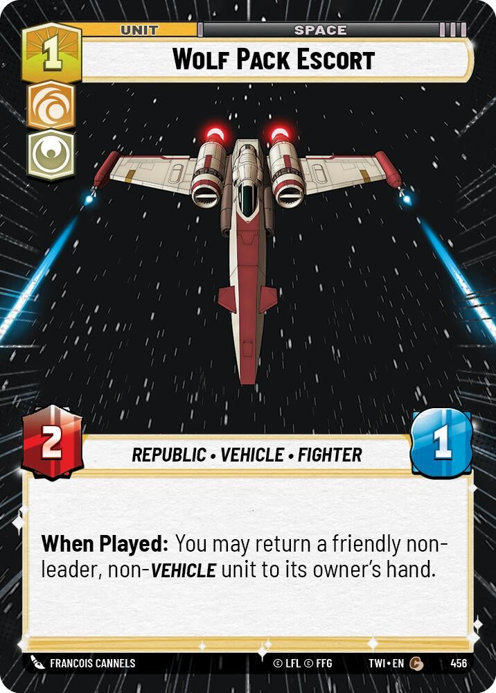 Image for Wolf Pack Escort (Hyperspace) (Twilight of the Republic) (456) - Star Wars: Unlimited