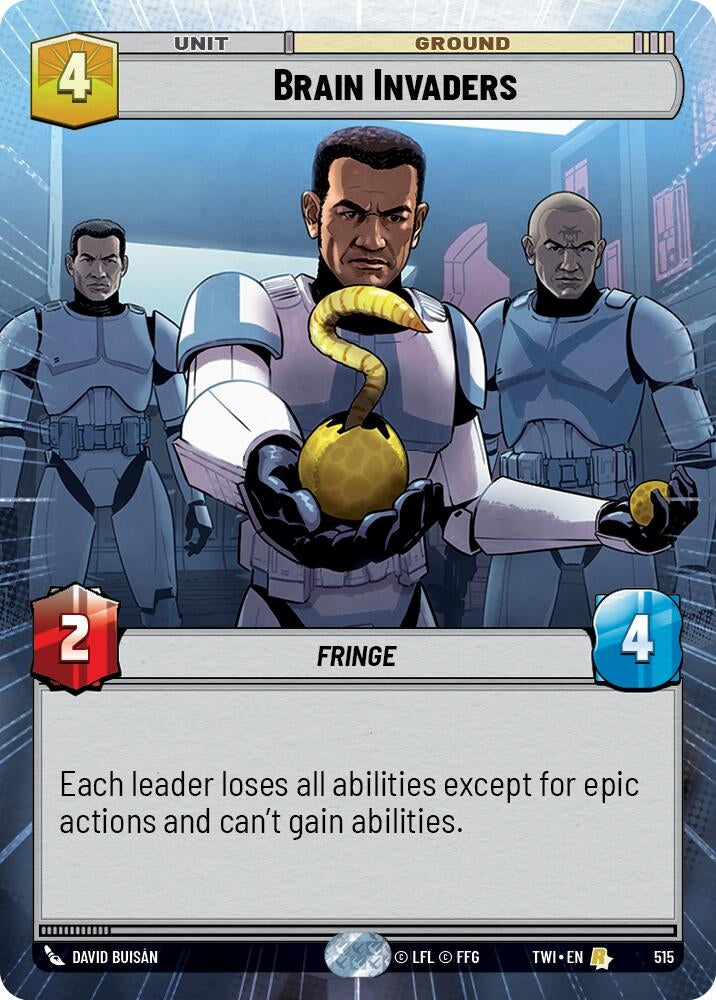 Image for Brain Invaders (Hyperspace) (Twilight of the Republic) (515) - Star Wars: Unlimited