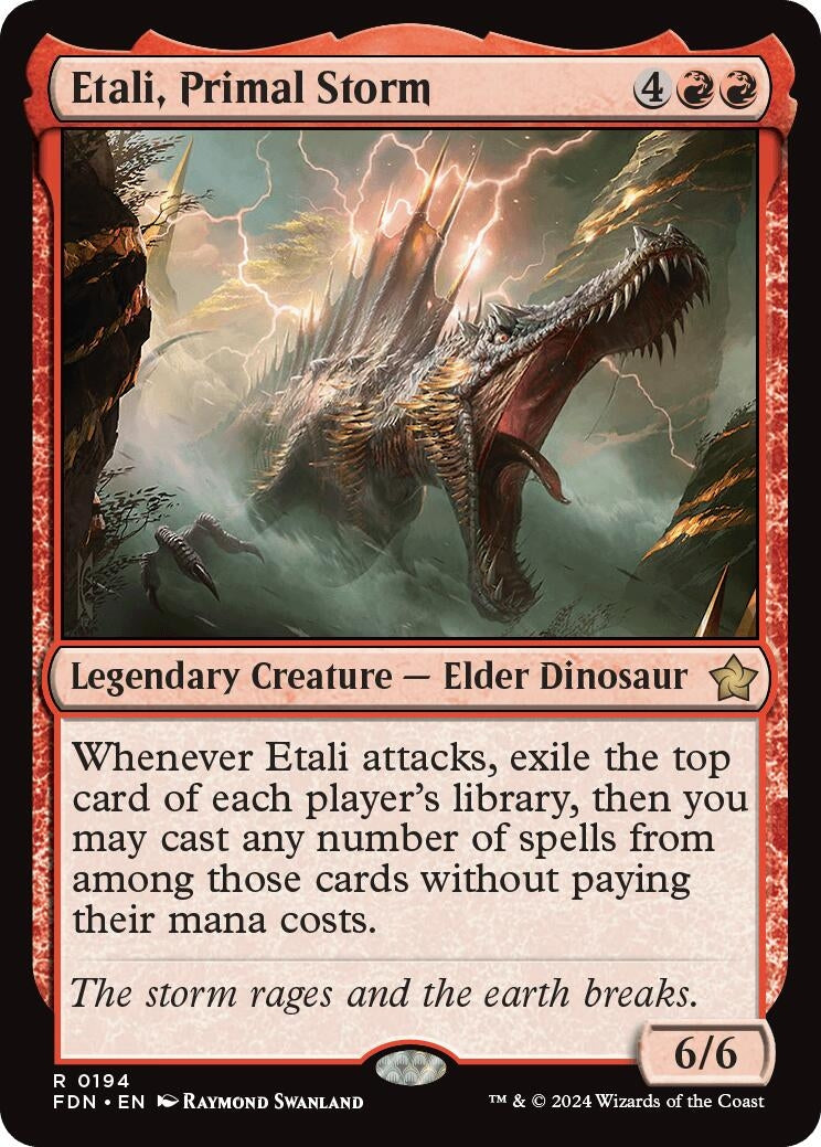 Image for Etali, Primal Storm (Foundations) (194) - Magic: The Gathering