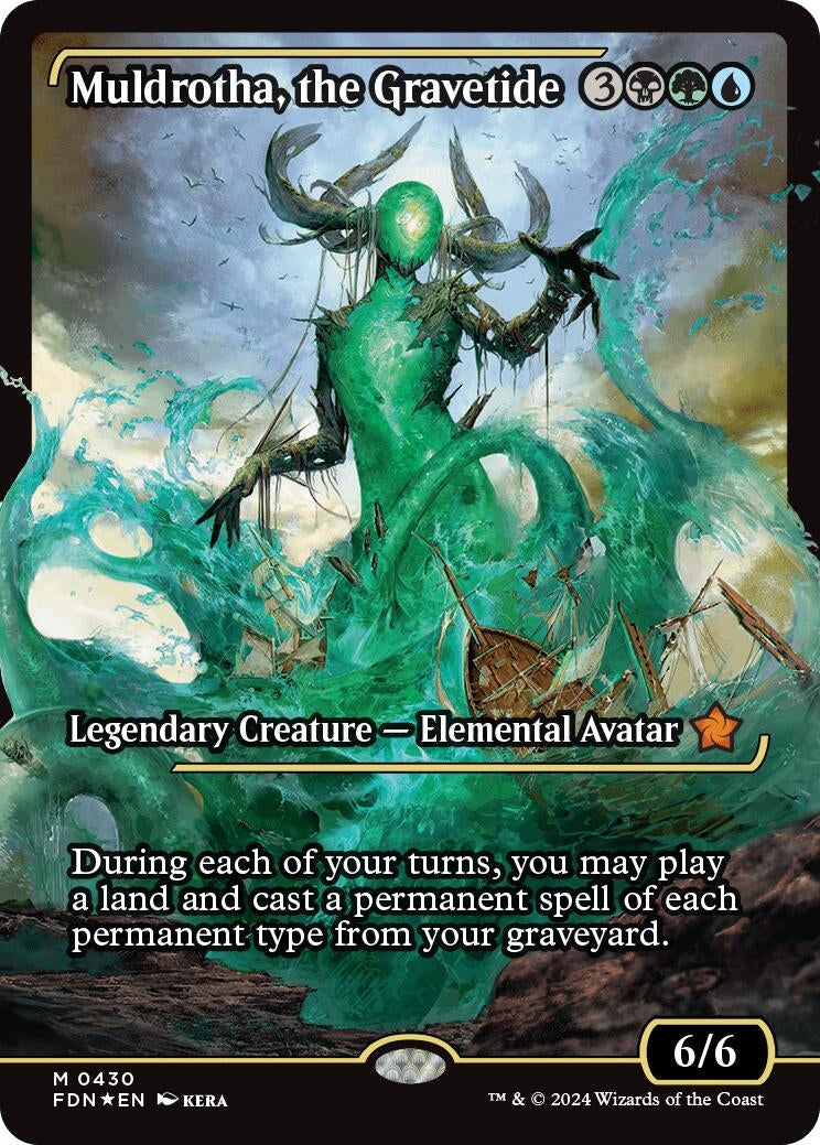 Image for Muldrotha, the Gravetide (Showcase) (Foundations) (430) - Magic: The Gathering