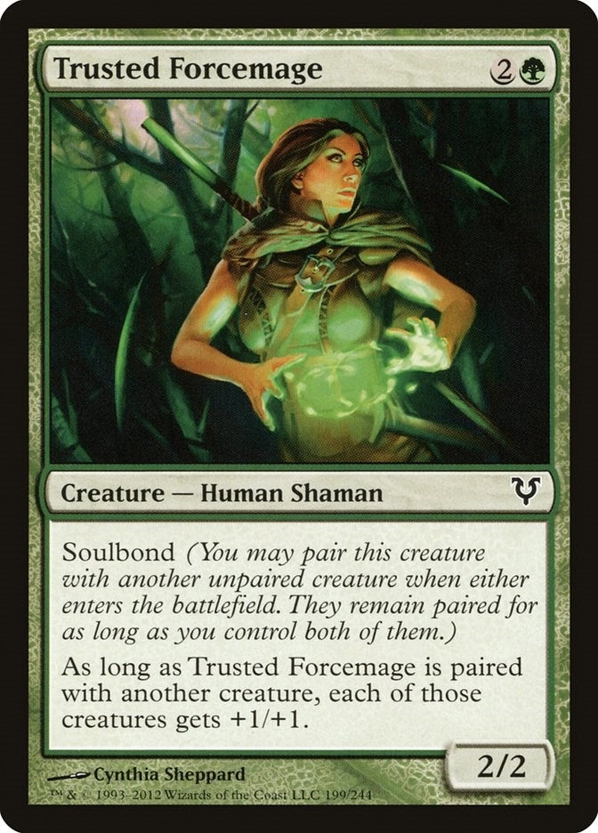 Image for Trusted Forcemage (Avacyn Restored) (199) - Magic: The Gathering