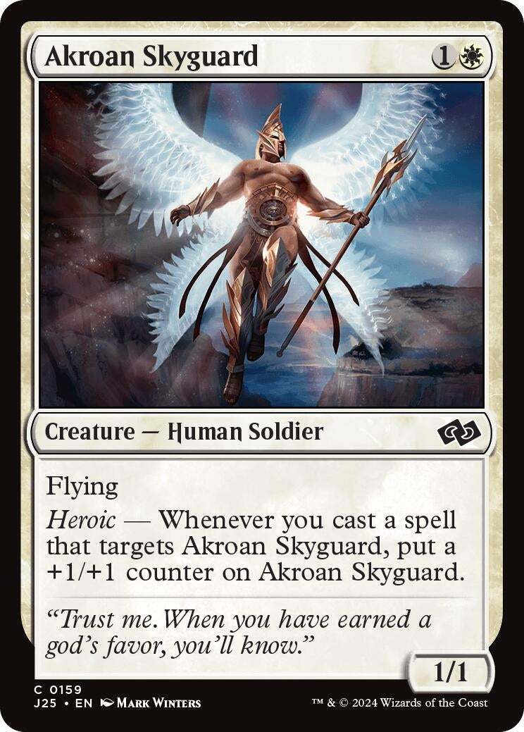 Image for Akroan Skyguard (Foundations Jumpstart) (159) - Magic: The Gathering