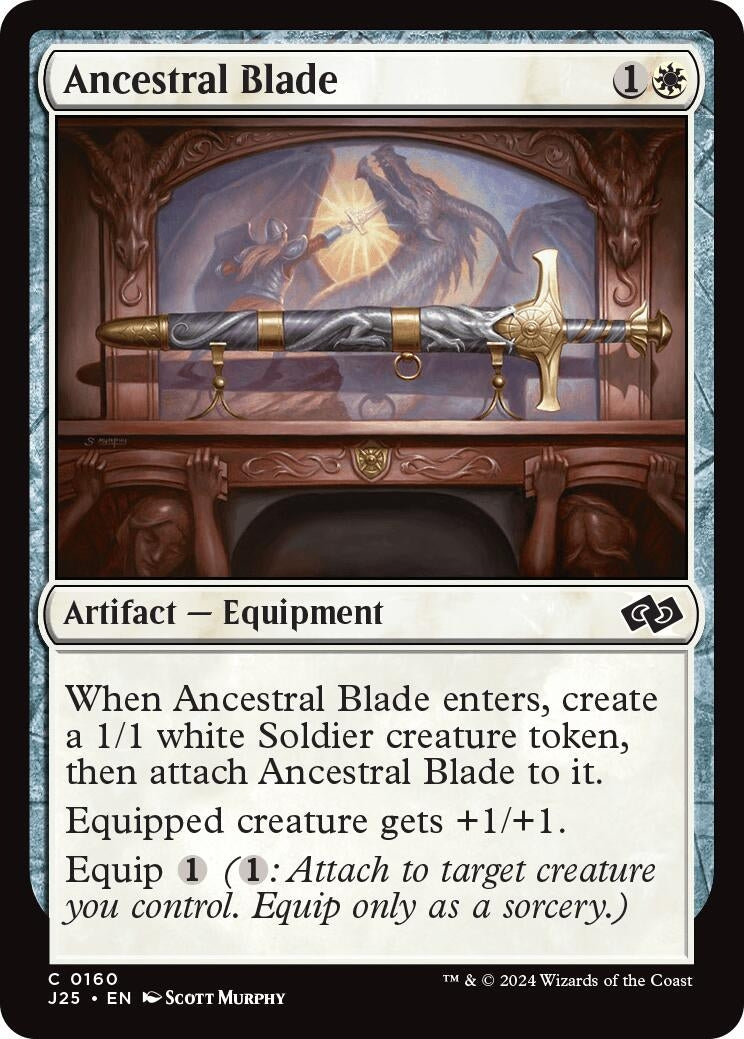 Image for Ancestral Blade (Foundations Jumpstart) (160) - Magic: The Gathering