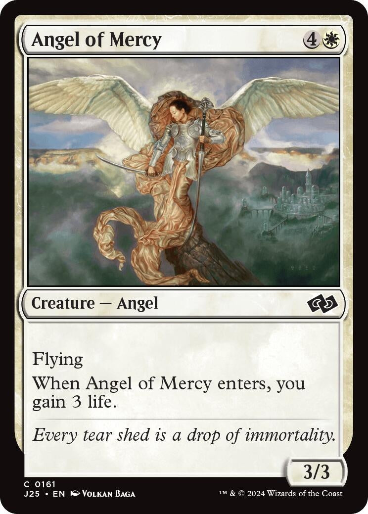 Image for Angel of Mercy (Foundations Jumpstart) (161) - Magic: The Gathering