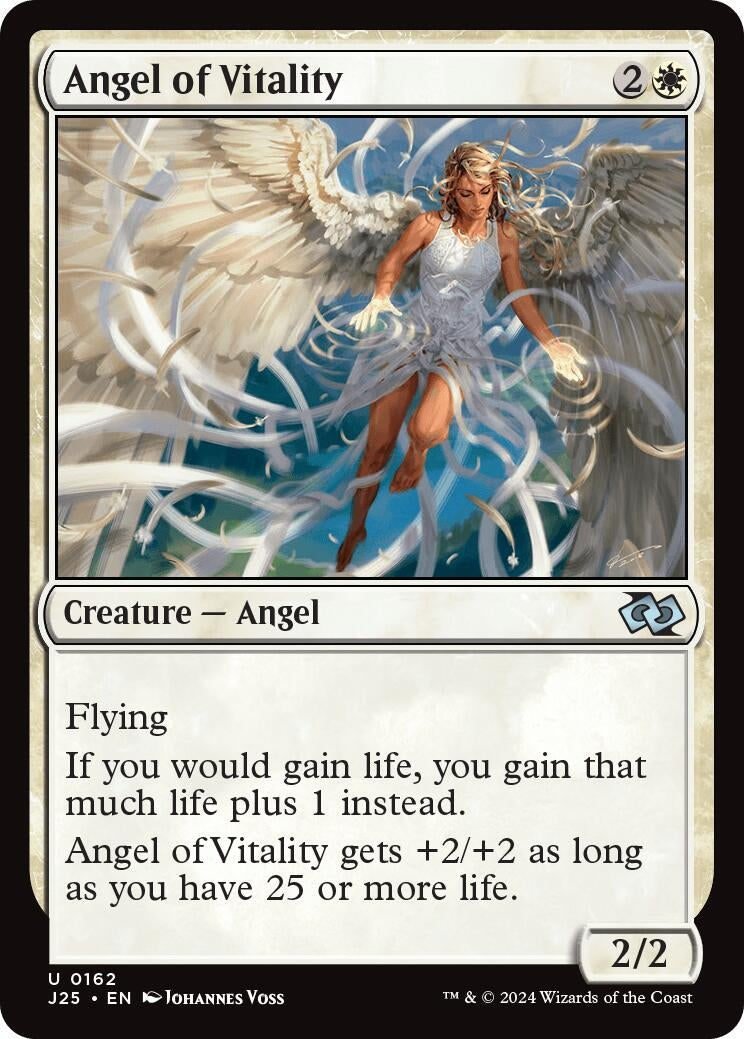 Image for Angel of Vitality (Foundations Jumpstart) (162) - Magic: The Gathering